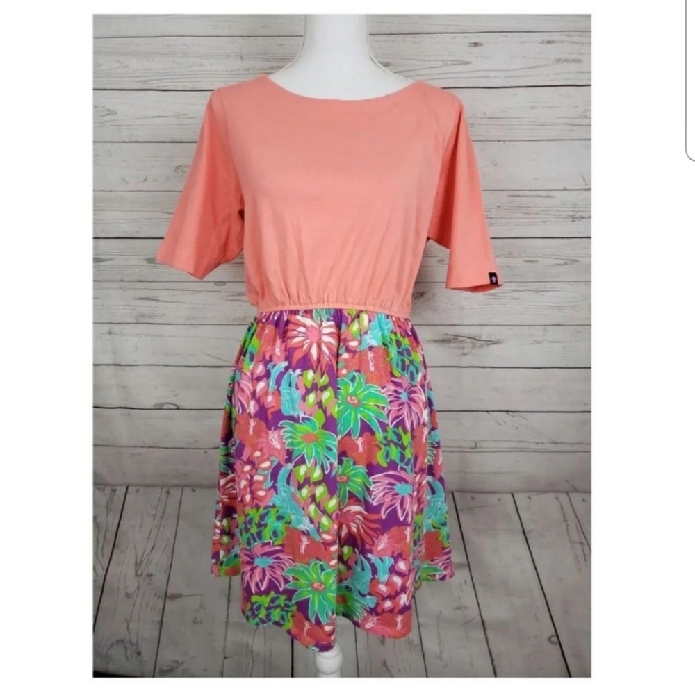 Simply Southern floral skirted dress